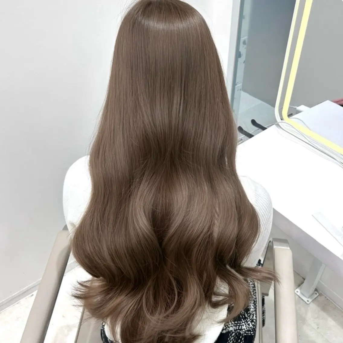 ロング カラー カット ヘアカラー トリートメント ダブルカラー髪質改善 /Annaのヘアスタイル