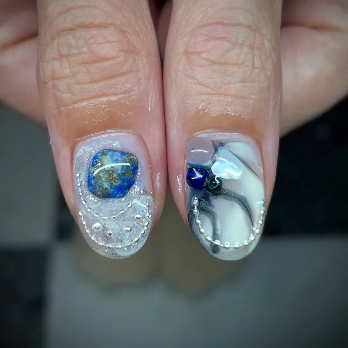 ネイル アートネイル ニュアンスネイル シンプルネイル ハンドネイル posa nail モエミのネイルデザイン