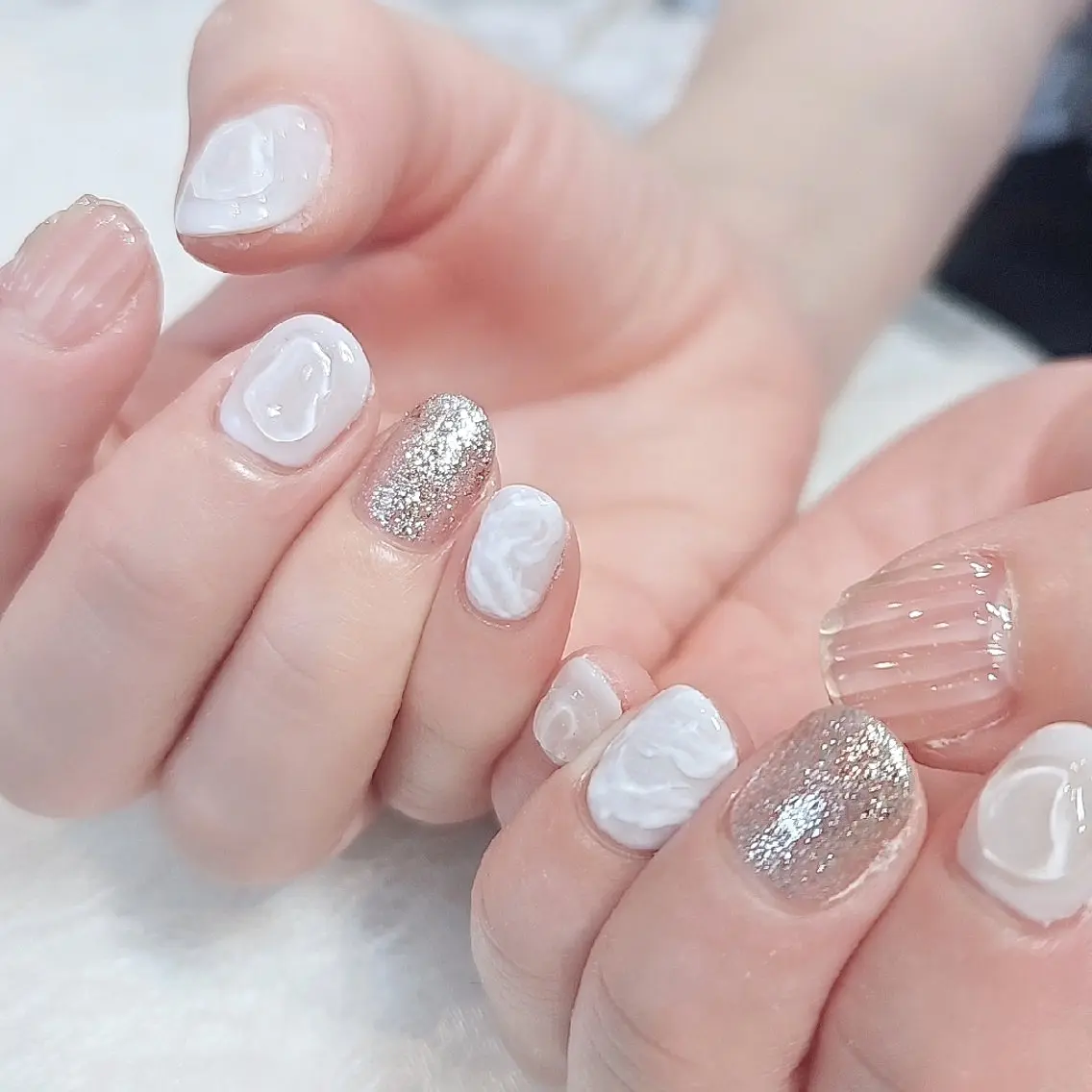 ネイル 手描きアート&推し活 🌟Wisteriaのネイルデザイン