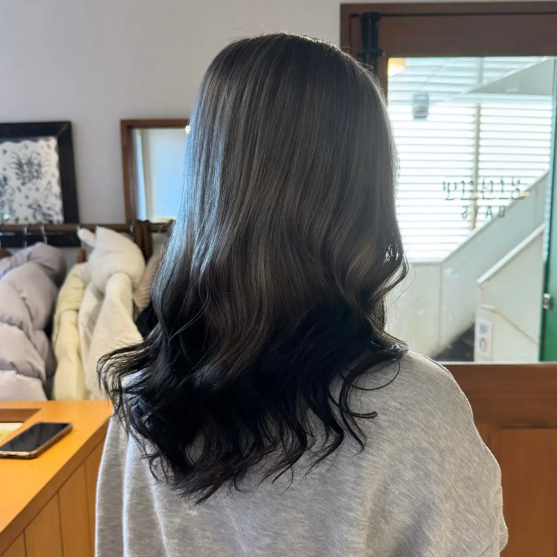 カラー デザインカラー ヘアカラー トリートメント 優梨💞 /透明感カラーのヘアスタイル