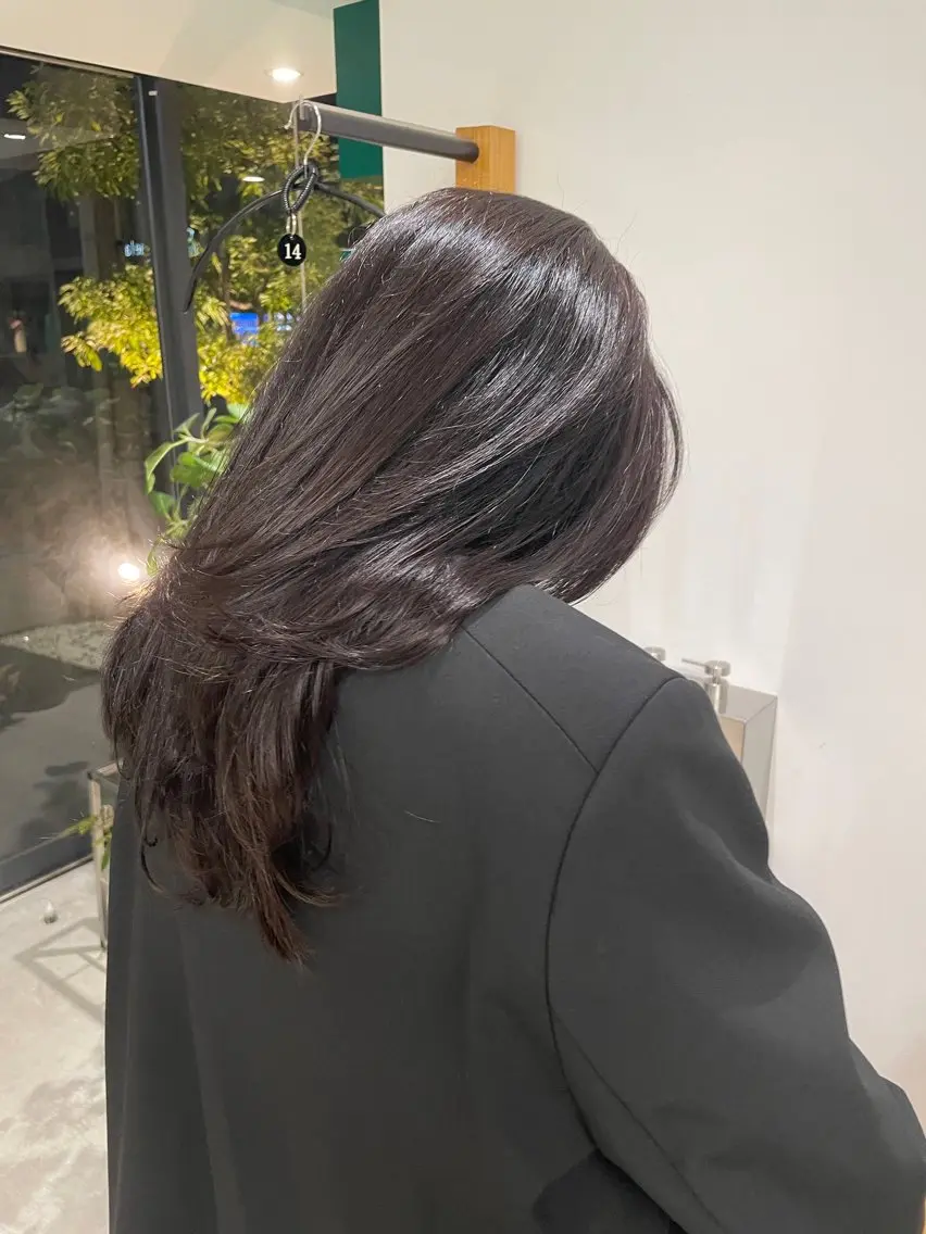 カラー ヘアカラー 堀 愛希子のヘアスタイル