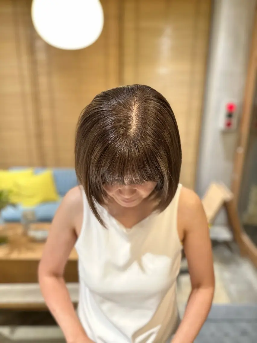 ショート カラー ハイライトカラー ハイライト 山田 麻海のヘアスタイル