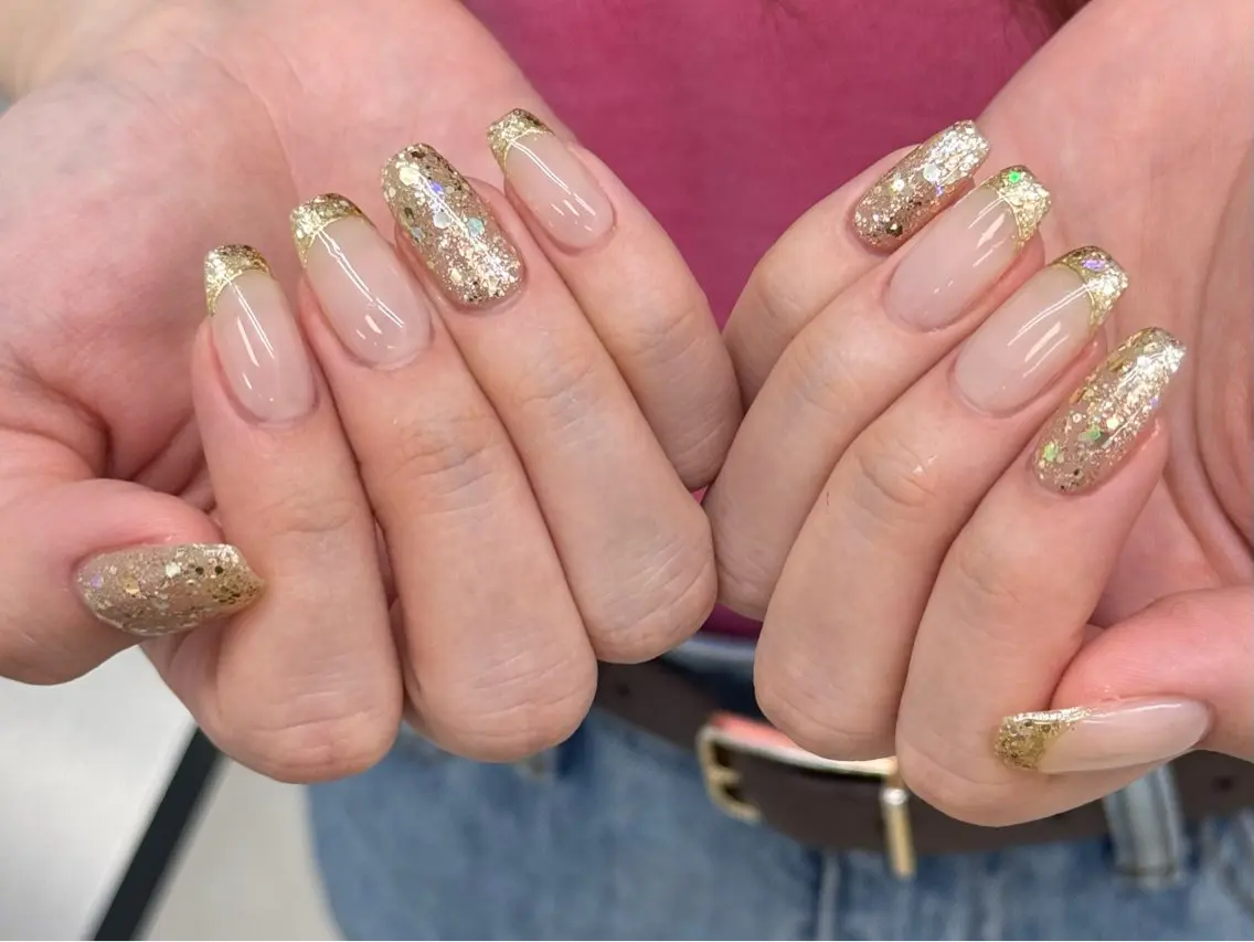 ネイル 長さ出し フットネイル ジェルネイル マグネットネイル 持ち込み Ocean Nailのネイルデザイン