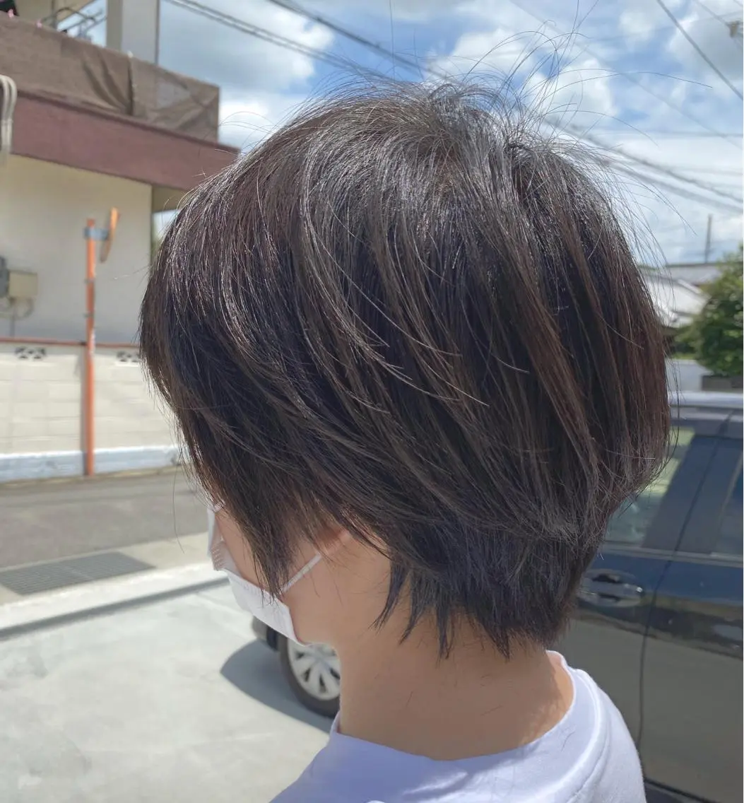 ショート NOPPO 和泉市 美容室/奥村 飛鳥のヘアスタイル