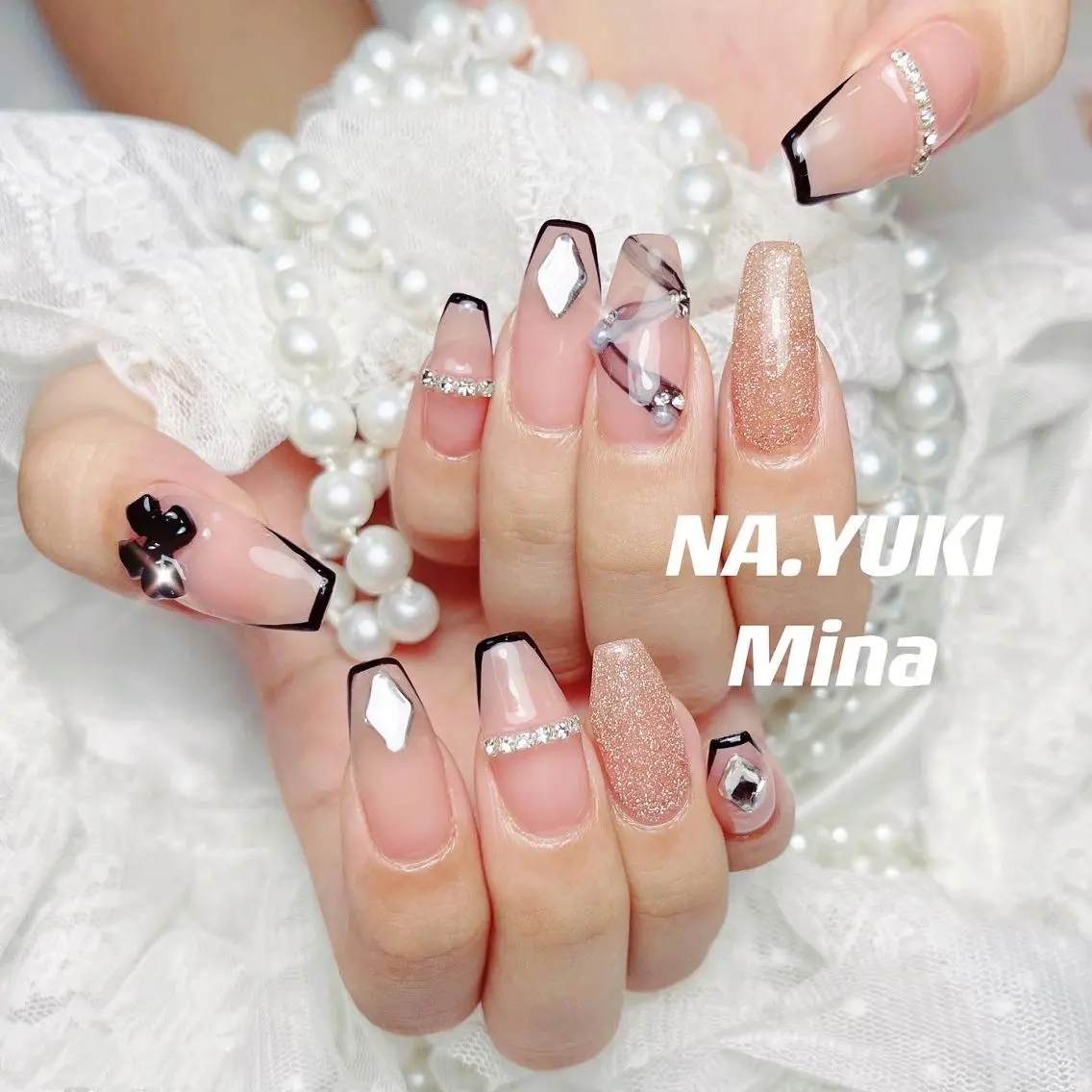 ネイル ハンドネイル ハンドケア ナユキNA.YUKI 新宿店のネイルデザイン