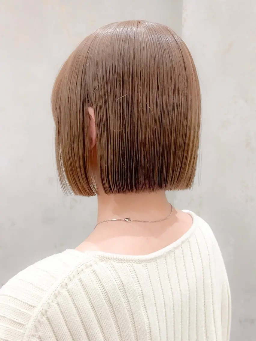 ミディアム カット ヘアカラー 縮毛矯正 トリートメント 髪質改善/ボブ/ レイヤー❣️yuiのヘアスタイル