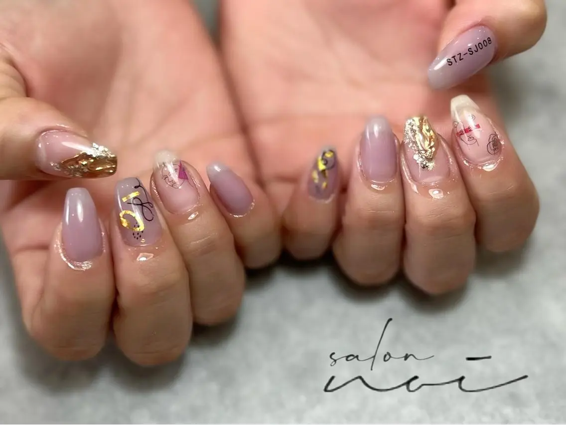 ネイル ハンドネイル salon noiのネイルデザイン