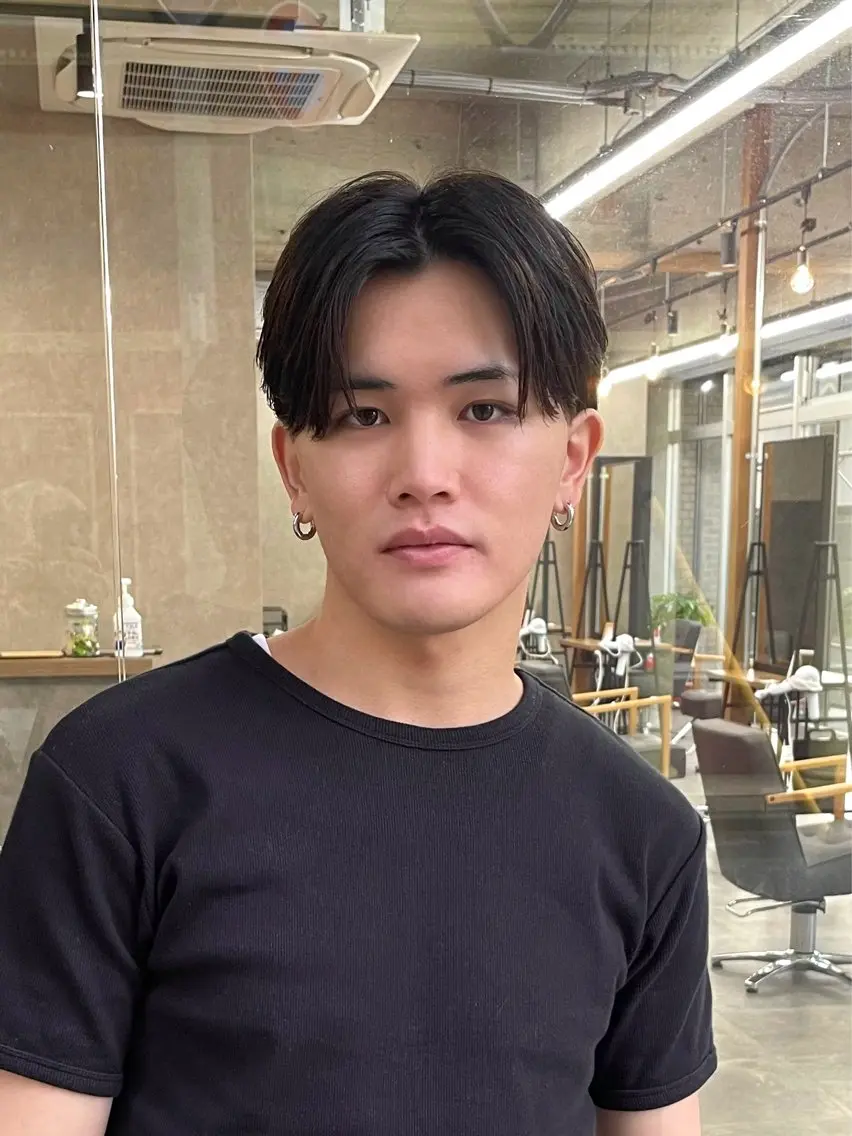 ショート メンズ ✂︎メンズ特化船橋 パーマ優希のヘアスタイル