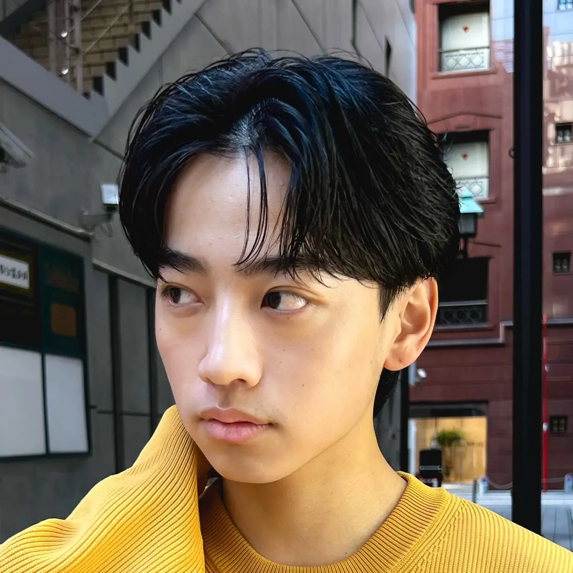 【minimo限定】社会人のメンズ向け‼️メンズカット+眉カット✂️眉毛で印象変えます!、の写真