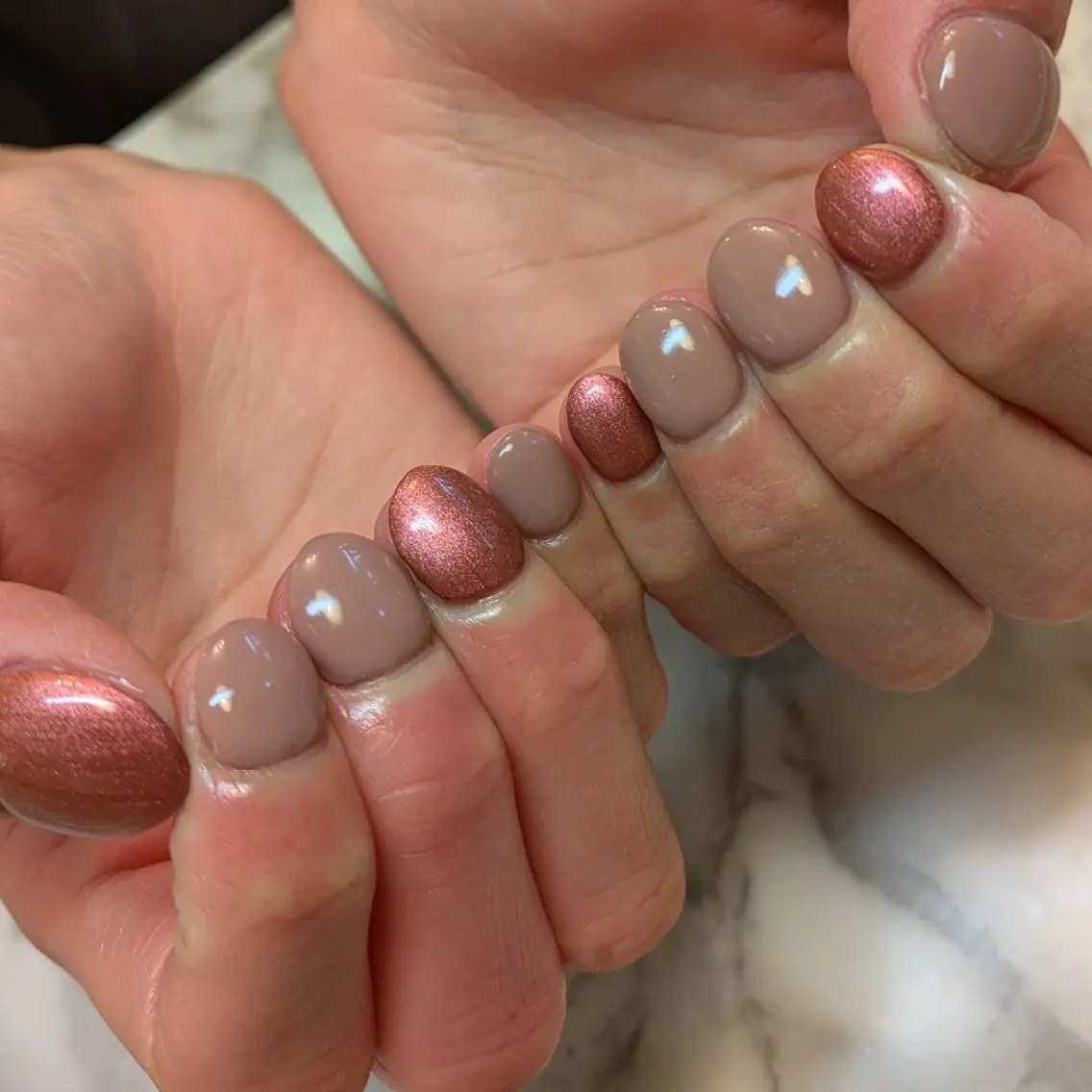 ネイル シンプルネイル ジェヌインネイル 河内のネイルデザイン