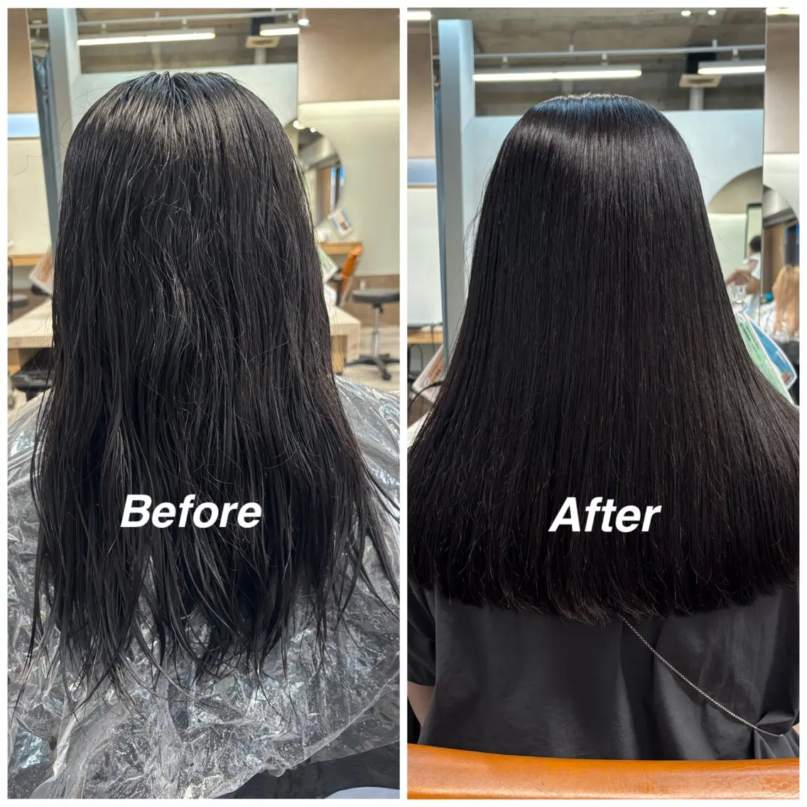 セミロング 縮毛矯正 カット 縮毛矯正 トリートメント 博多/縮毛矯正 Natsuのヘアスタイル