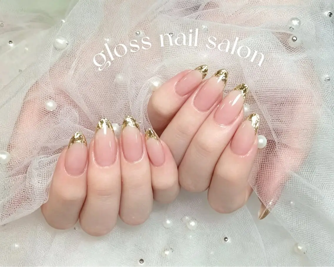 ネイル ハンドネイル ゆり🌷 gloss nailのネイルデザイン