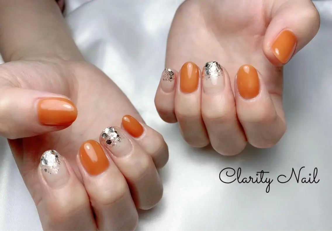 ネイル ワンカラーネイル ハンドネイル Clarity Nailのネイルデザイン