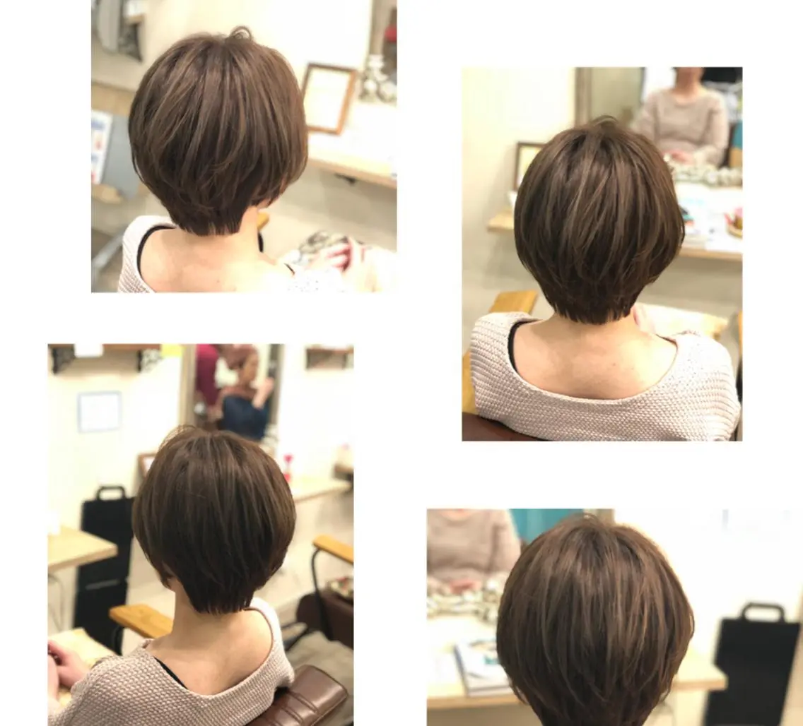 ショート カラー ショートヘア カット ヘアカラー 山本 早織のヘアスタイル