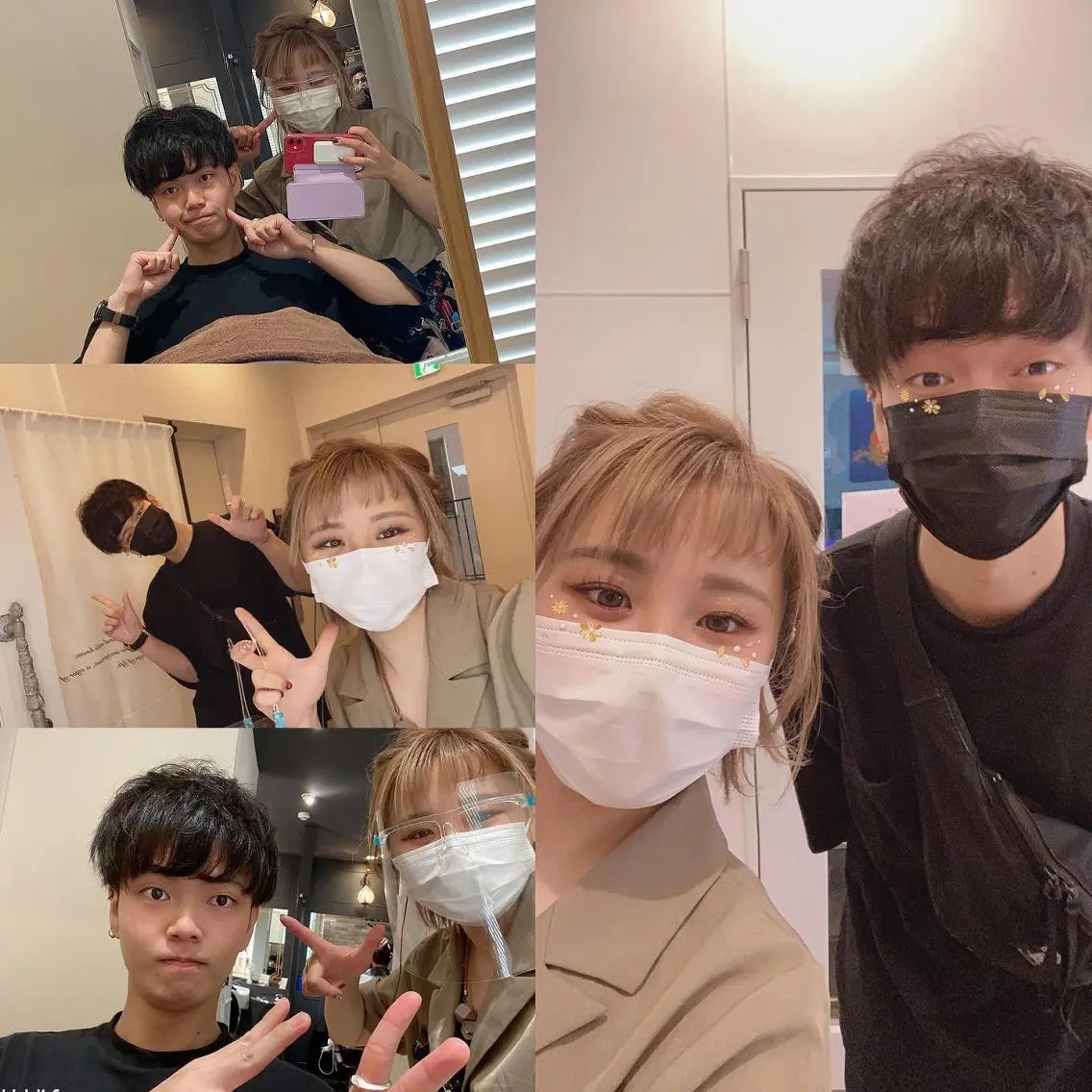 ショート カラー メンズ キッズ ショートボブ メンズショート ボブ ショートヘア ✂︎ショート、ボブ、 レイヤー🩵YUMIのヘアスタイル