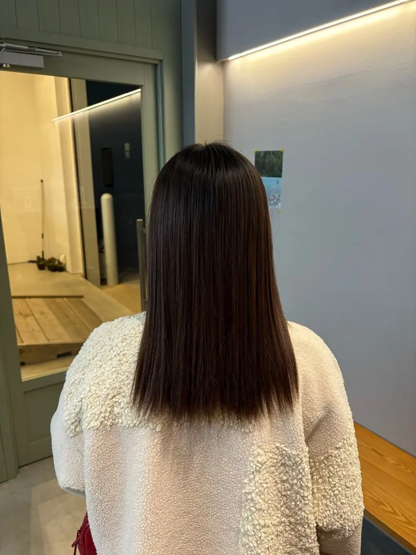 うるツヤ🫧縮毛矯正  （前髪、顔周りのみ¥5000）の写真