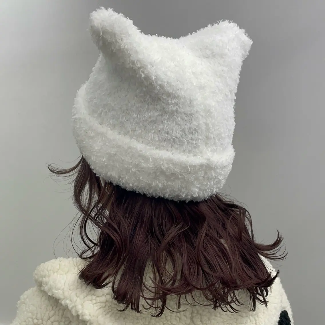 ミディアム joule 藤原沙綾のヘアスタイル