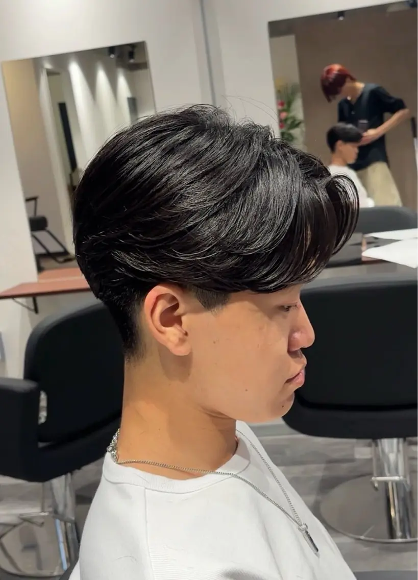 パーマ メンズ カット 縮毛矯正 メンズ特化 RENのヘアスタイル