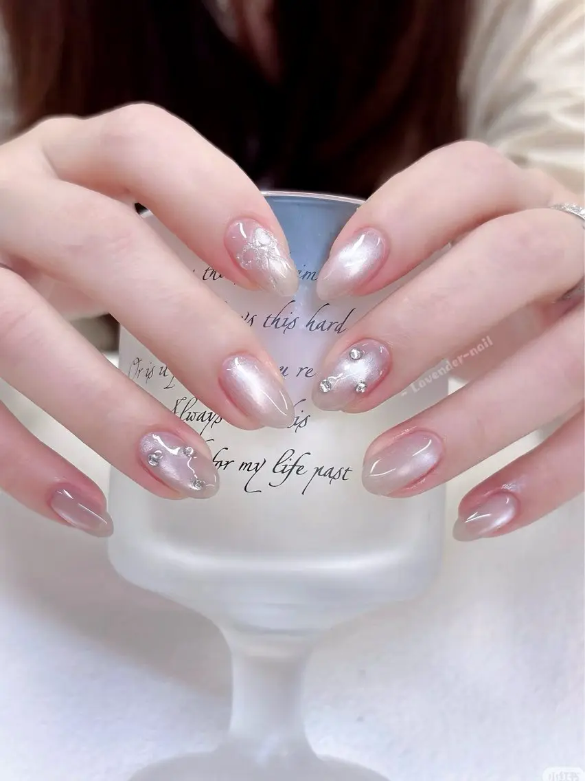 ネイル ハンドネイル Lavender nail·中島公園のネイルデザイン