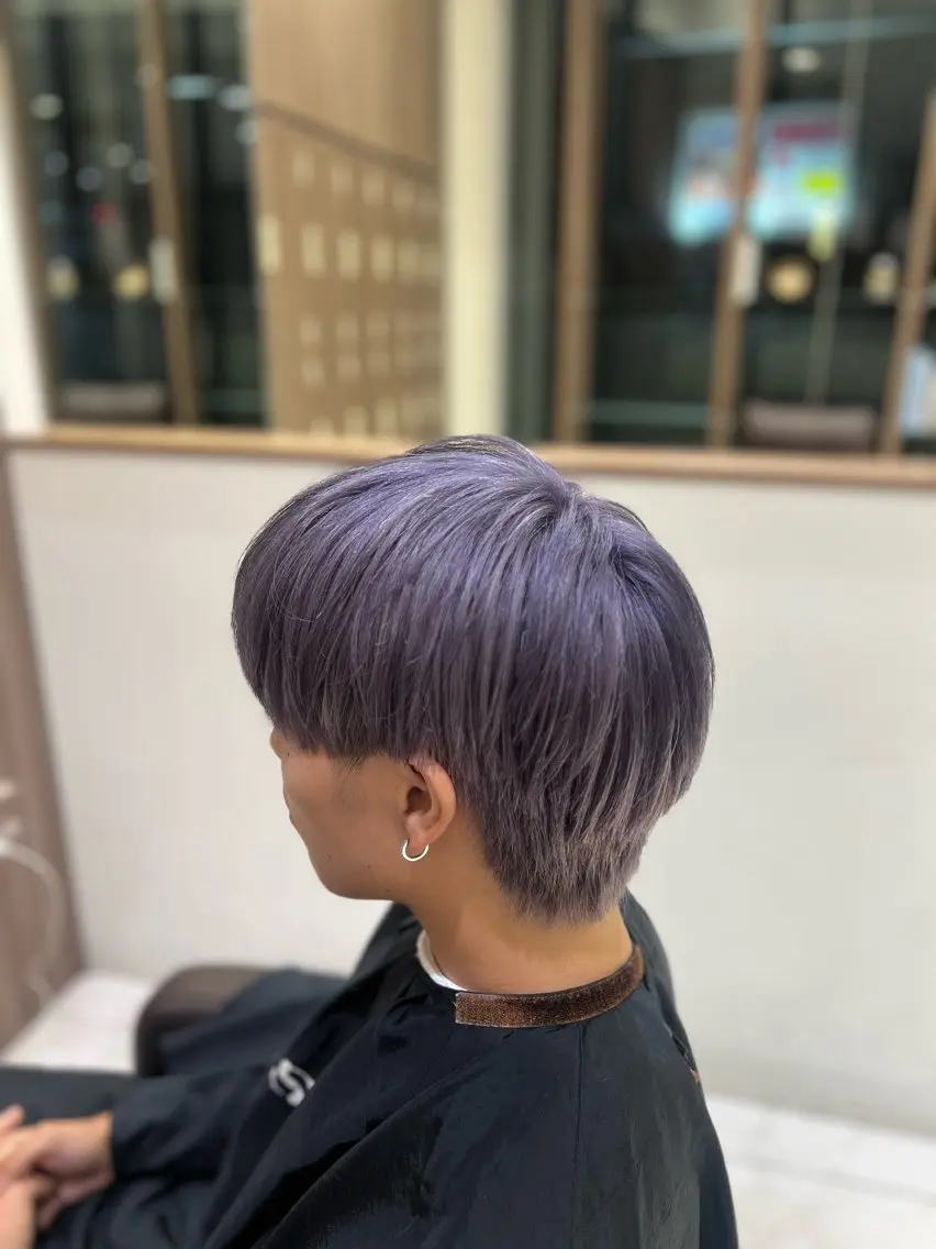 カラー メンズ メンズブリーチ ブリーチ 🩰ྀི美弥🩰ྀི /ミニモ価格でご案内のヘアスタイル