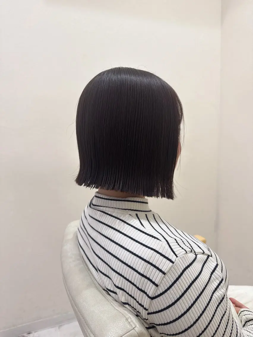 ショート カラー 切りっぱなしボブ ショートボブ ボブ 韓国風ヘア ショートヘア カット ヘアカラー トリートメント 🫧ショート・ボブ・ 似合わせ🫧井上歩のヘアスタイル