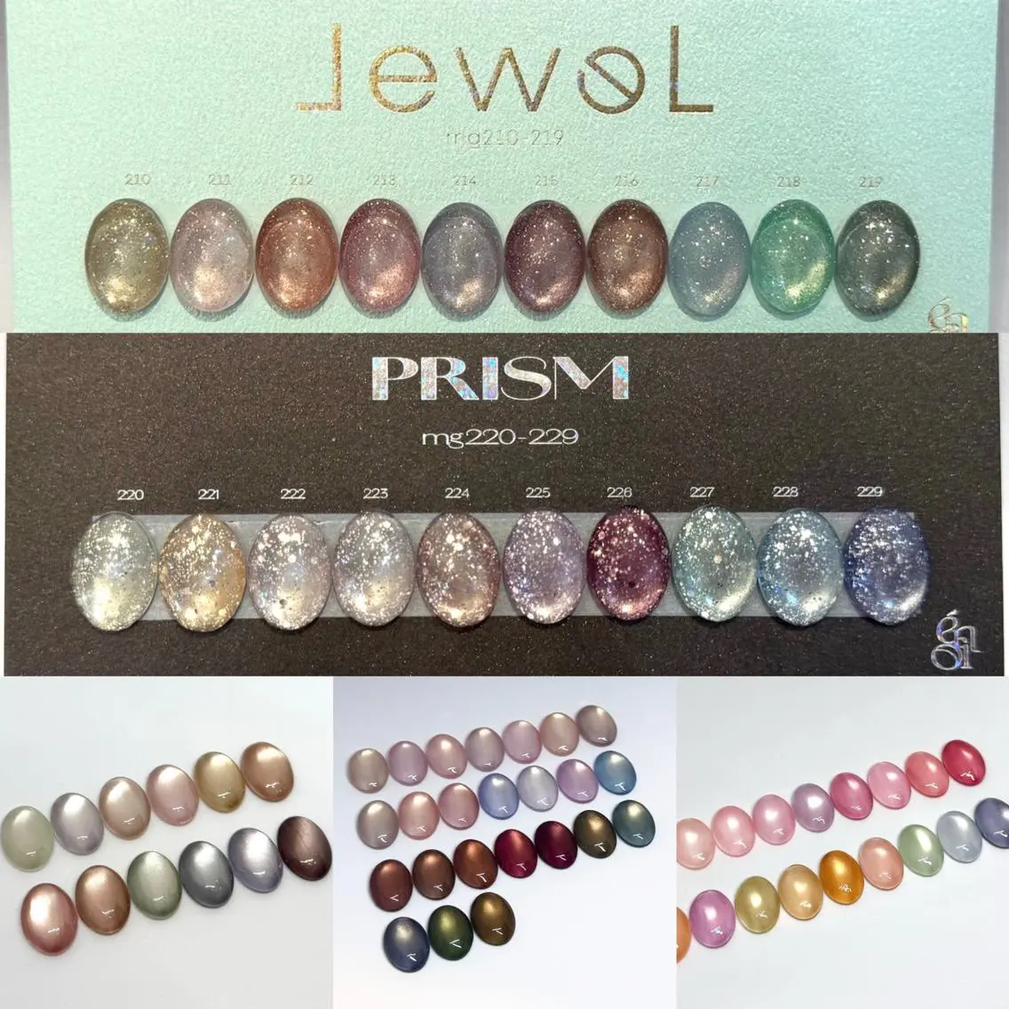 《hand》✨平日限定✨【enoi】うるちゅる質感のマグネット5シリーズから1つ選択➕ケア込み💎ベースはパラジェル使用の写真
