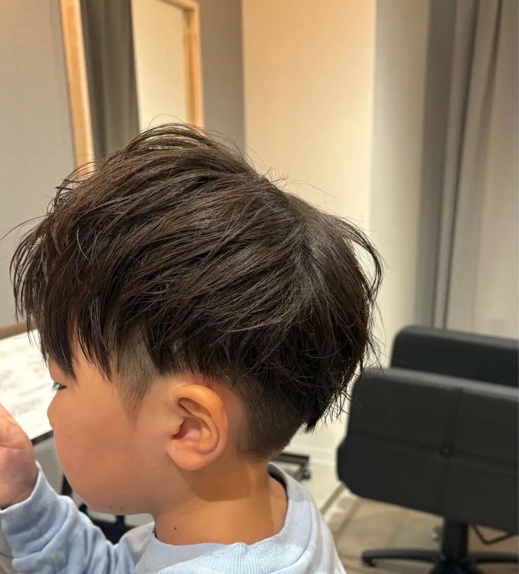 メンズ スパイキーショート 畑 美遥のヘアスタイル