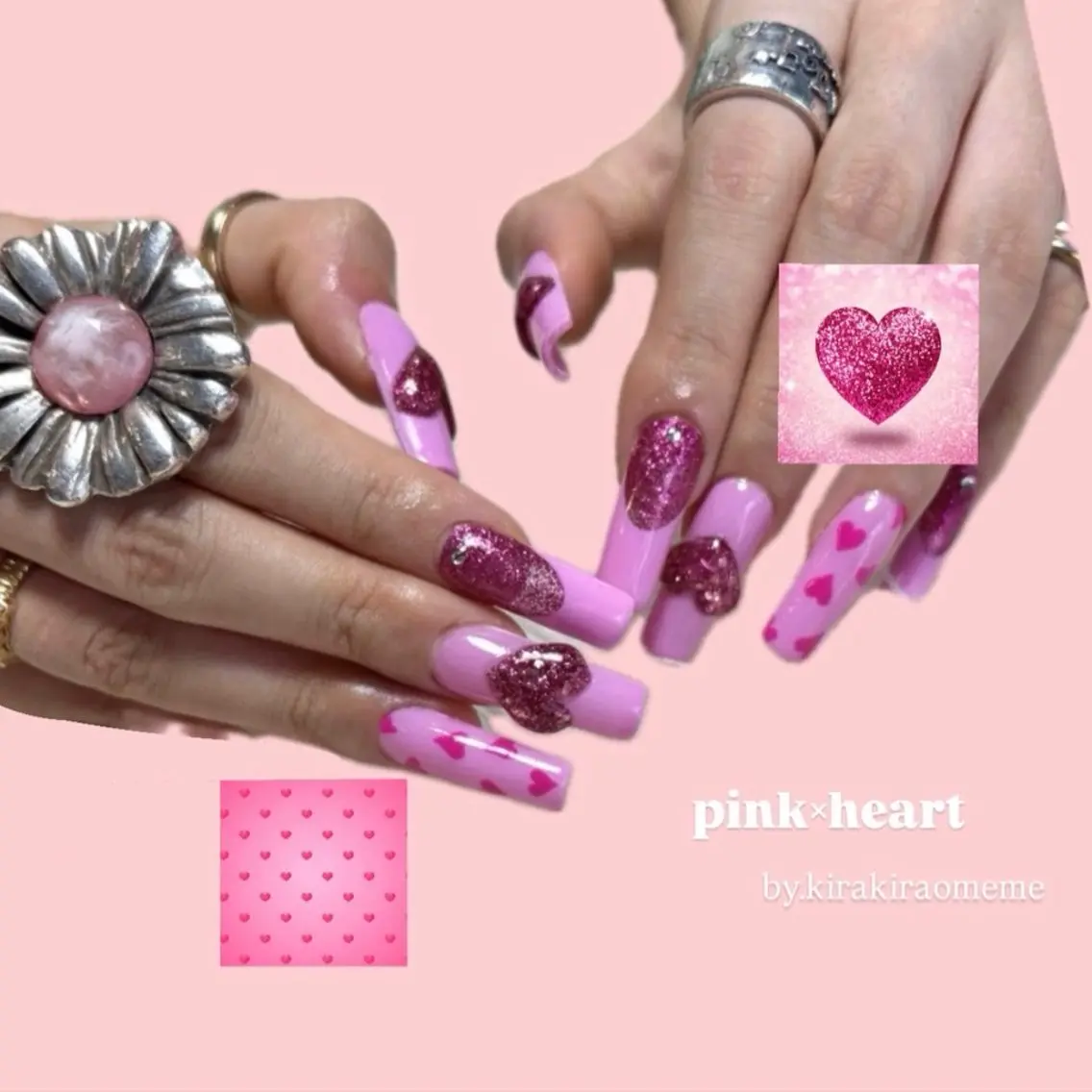 ネイル ハンドネイル kirakira omemeのネイルデザイン