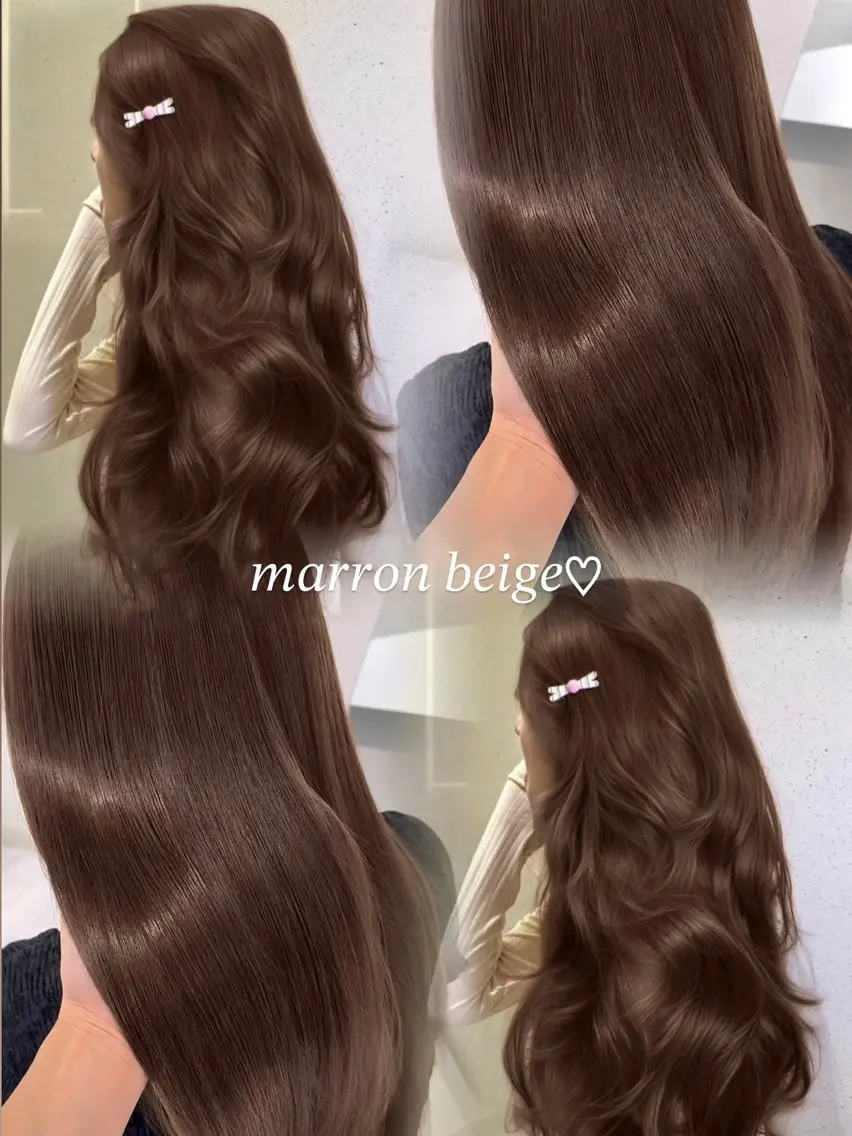 ロング カラー ブリーチ 透明感カラー ダブルカラー ブリーチなしカラー クリスマス レイヤーカット🫧 🎀Tomoka🎀のヘアスタイル