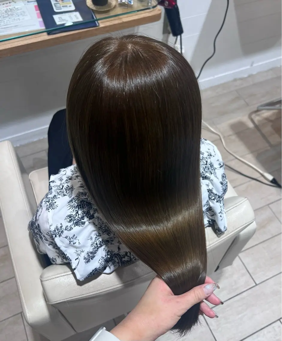 ロング カラー モデル募集 セイノチヒロのヘアスタイル