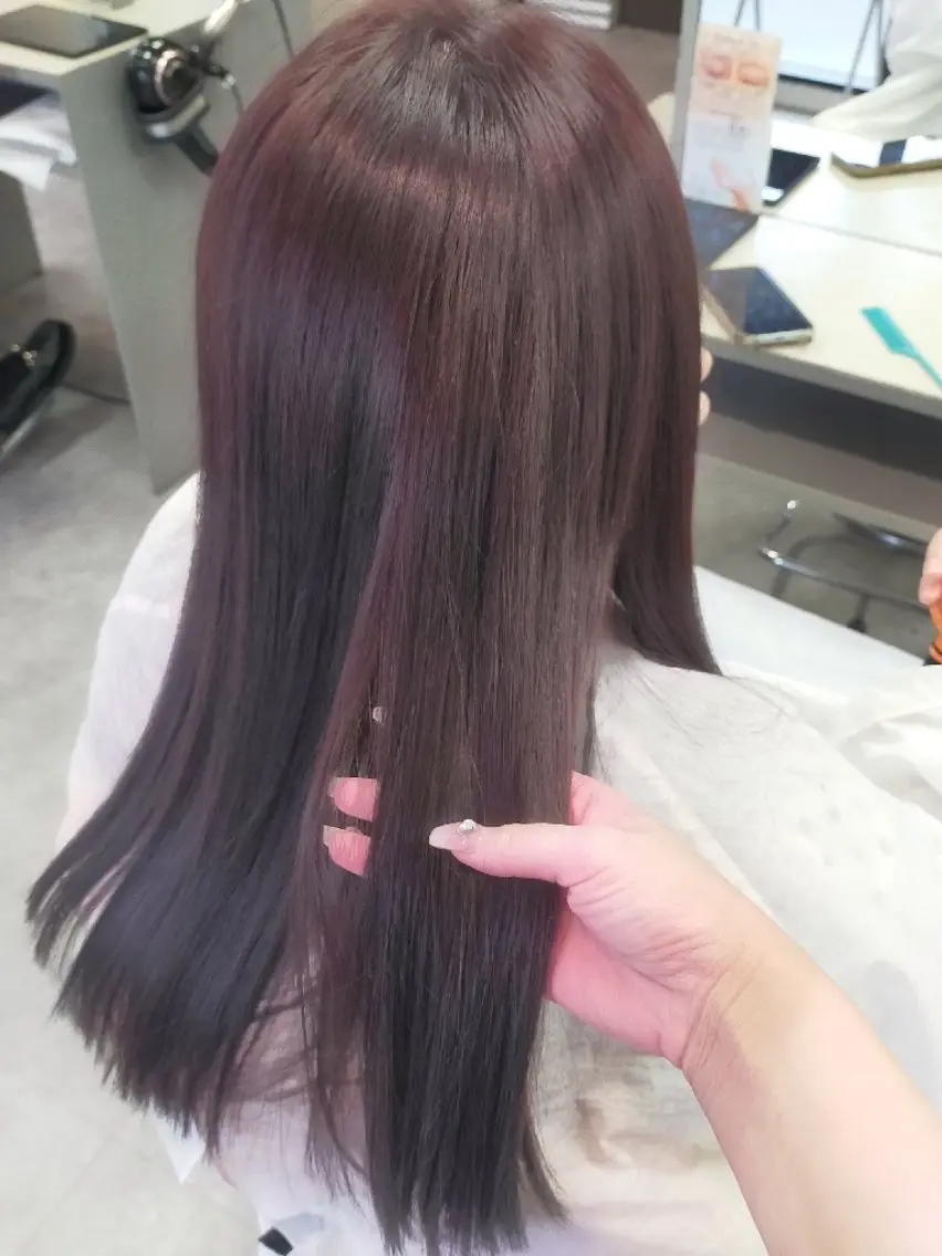 カラー ヘアカラー トリートメント SiLO 🎀 𝕂𝕒𝕟𝕟𝕒のヘアスタイル