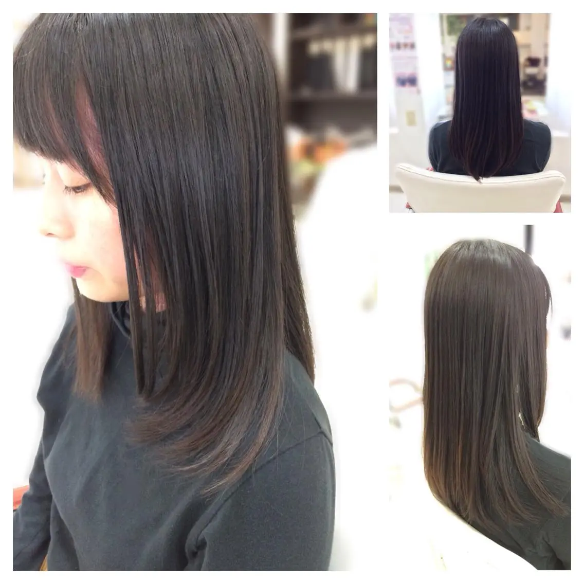 ⭐︎初回⭐︎【ファイバープレックス】ダメージレス+縮毛矯正+サラツヤトリートメントの写真