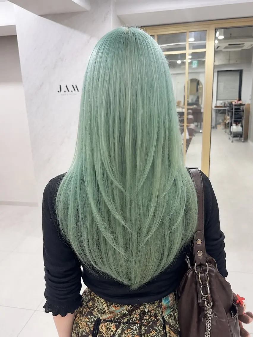 ロング カラー ヘアカラー トリートメント 🍀お悩み改善憧れの 美髪　小林風雅のヘアスタイル
