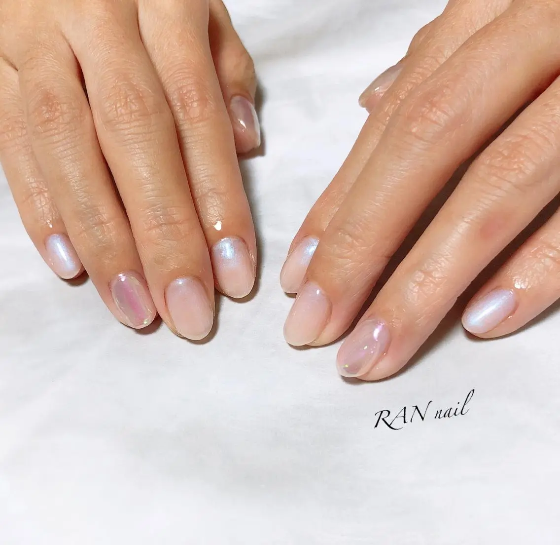 ネイル アートネイル オーロラネイル フットネイル 氷ネイル・うるうるネイル オフィスネイル ハンドネイル フットネイル RAN nailのネイルデザイン