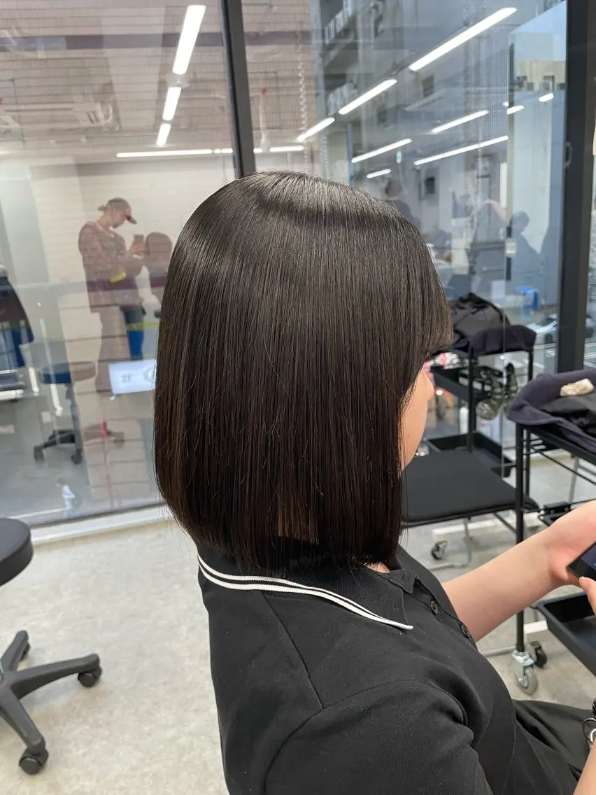 ミディアム natsuki💘 透明感カラー💘✨のヘアスタイル