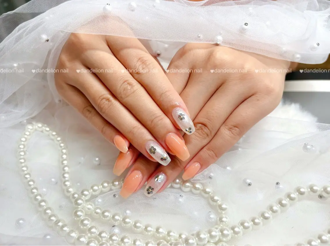 ネイル シンプルネイル ワンホンネイル ハンドネイル dandelion nail北千住のネイルデザイン