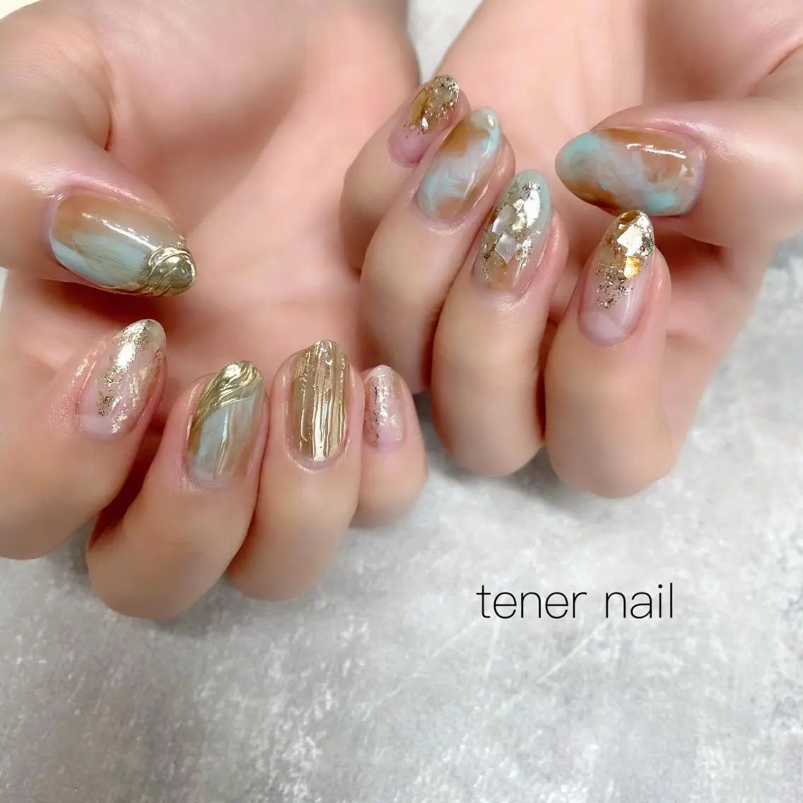 ネイル ニュアンスネイル テネルネイル tener nailのネイルデザイン