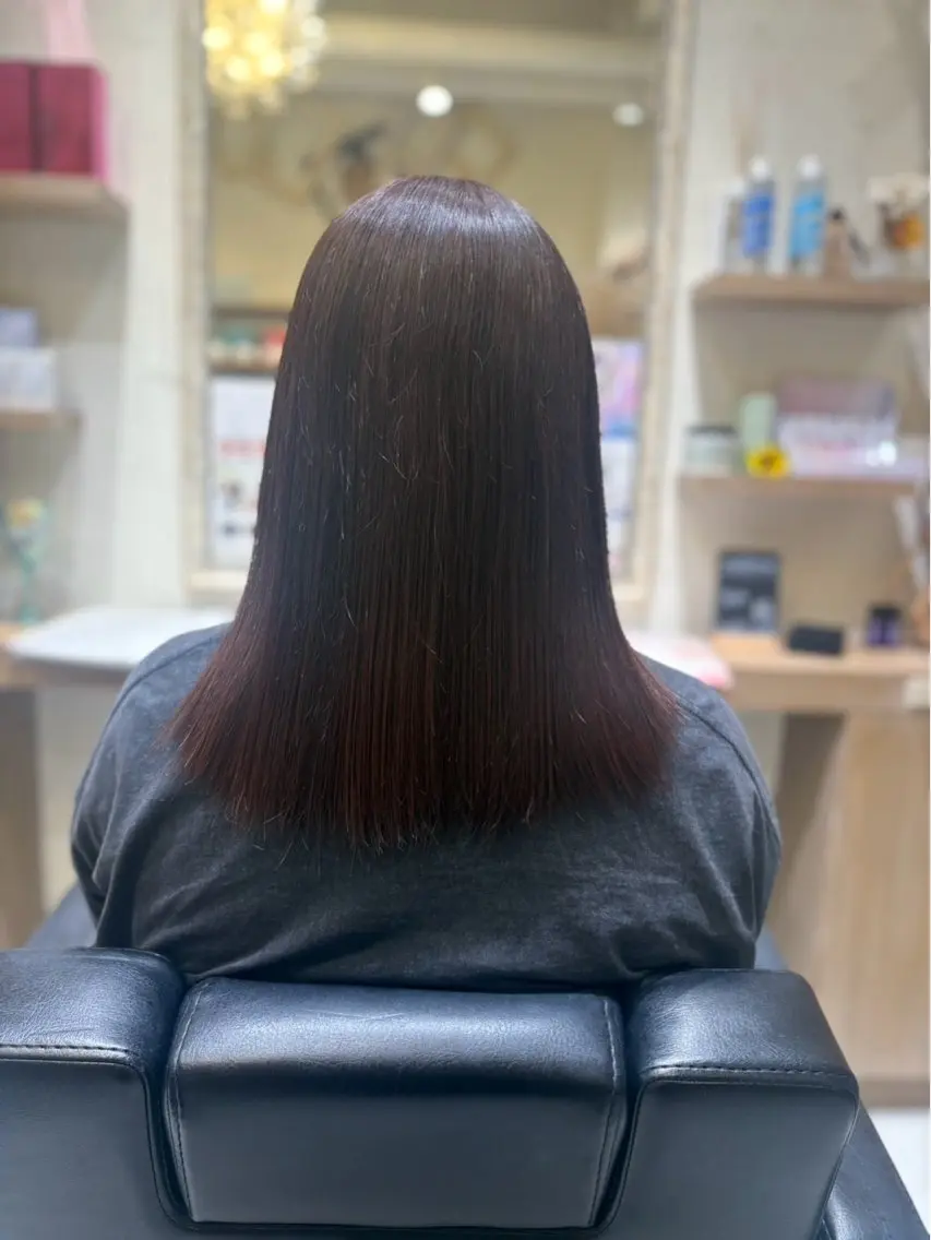 ミディアム トリートメント 🎀ゆづき🧡 透明感/アレンジ💝のヘアスタイル