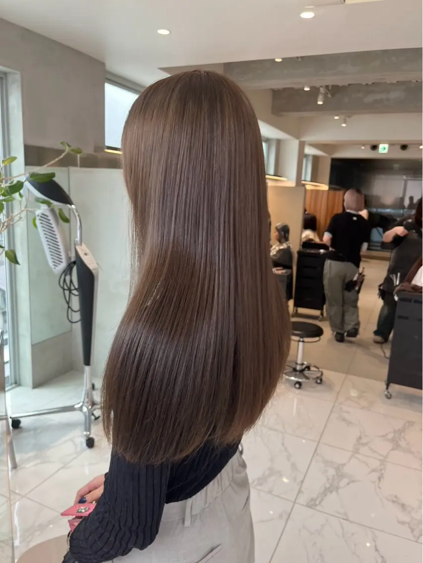カラー さや/透明感カラー /カラーモデル募集中のヘアスタイル