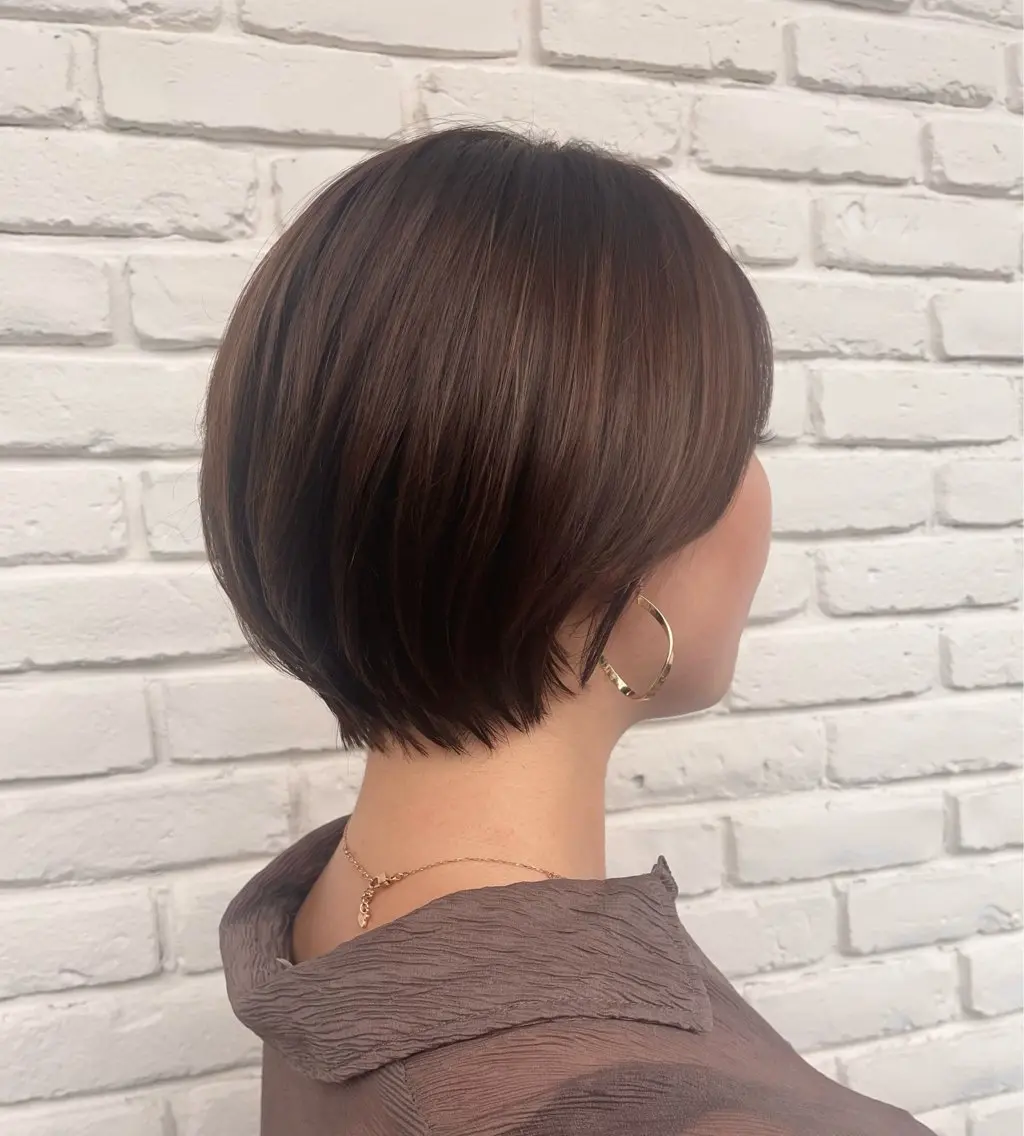 ショート ショートヘア ♡レイヤーボブ パーマ/うらら♡のヘアスタイル
