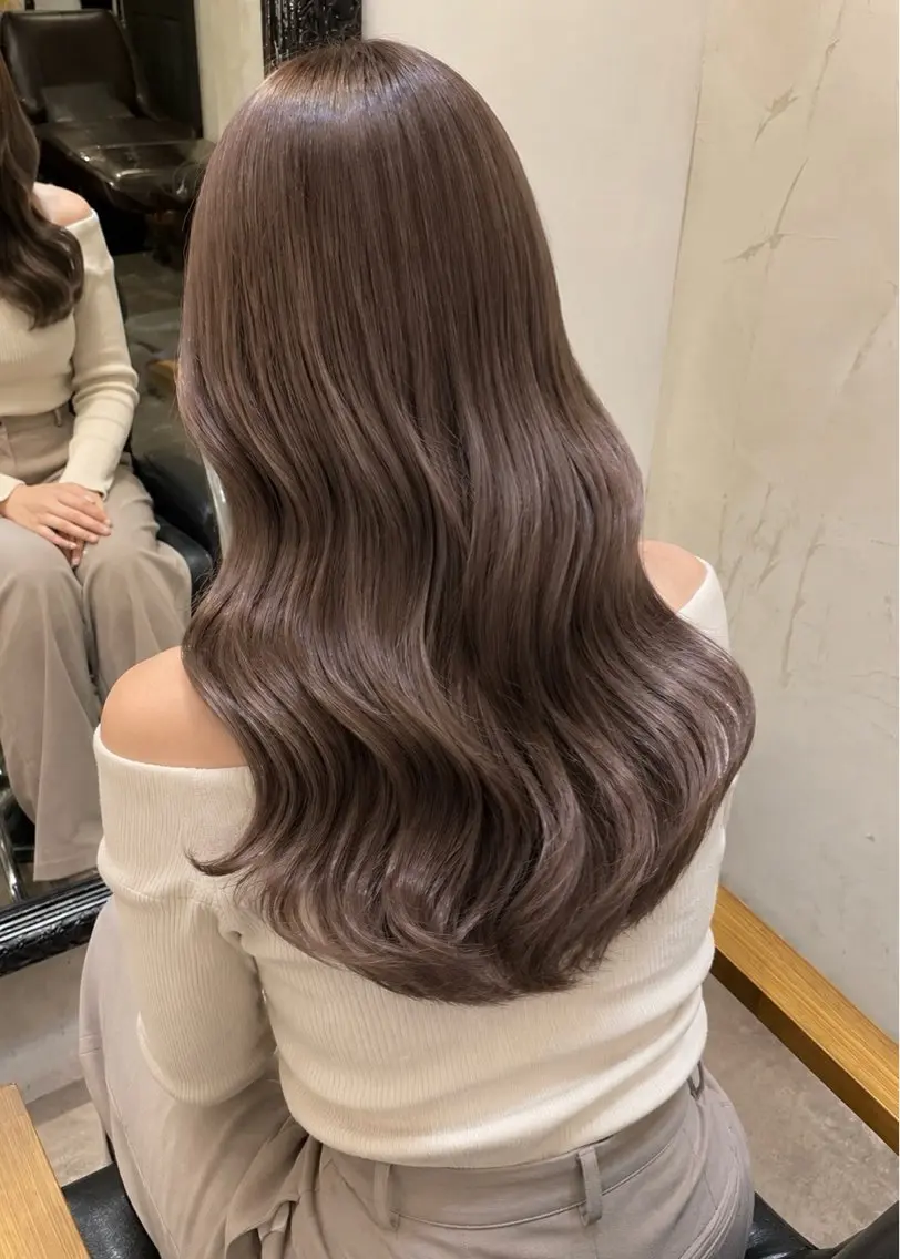 【ダメージレス透明感✨】赤み消しケアイルミナカラー+ケアTR ¥10400→7500の写真
