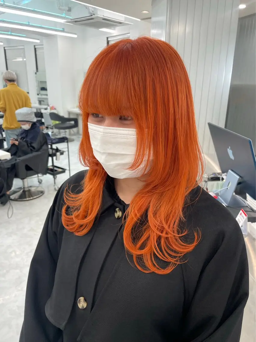 ロング カラー カット ヘアカラー 透明感・トレンドヘア 🫧齋藤拓未🫧のヘアスタイル