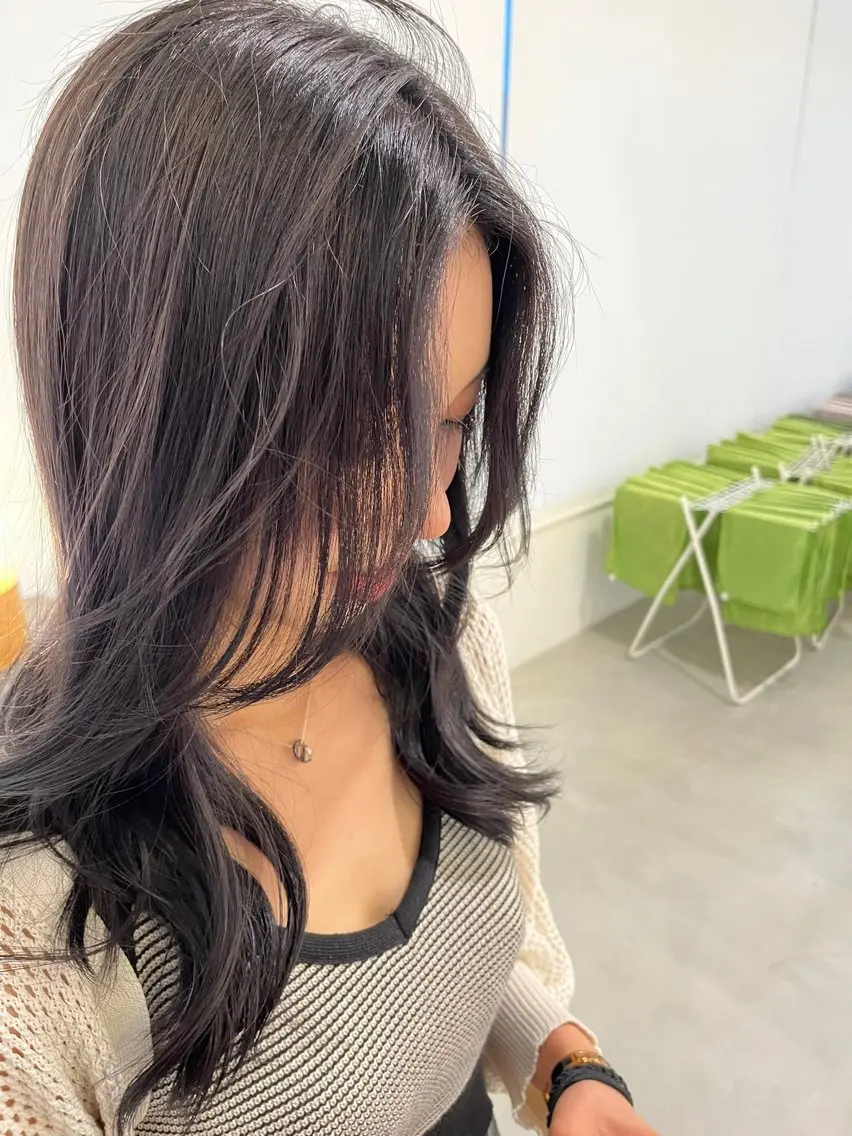 ロング カラー 米山 大空のヘアスタイル