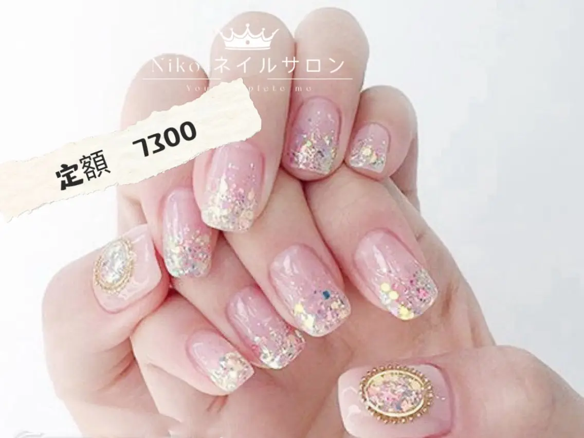ネイル チークネイル 長さ出し フットネイル フレンチネイル ジェルネイル NIKO NAIL 柏のネイルデザイン