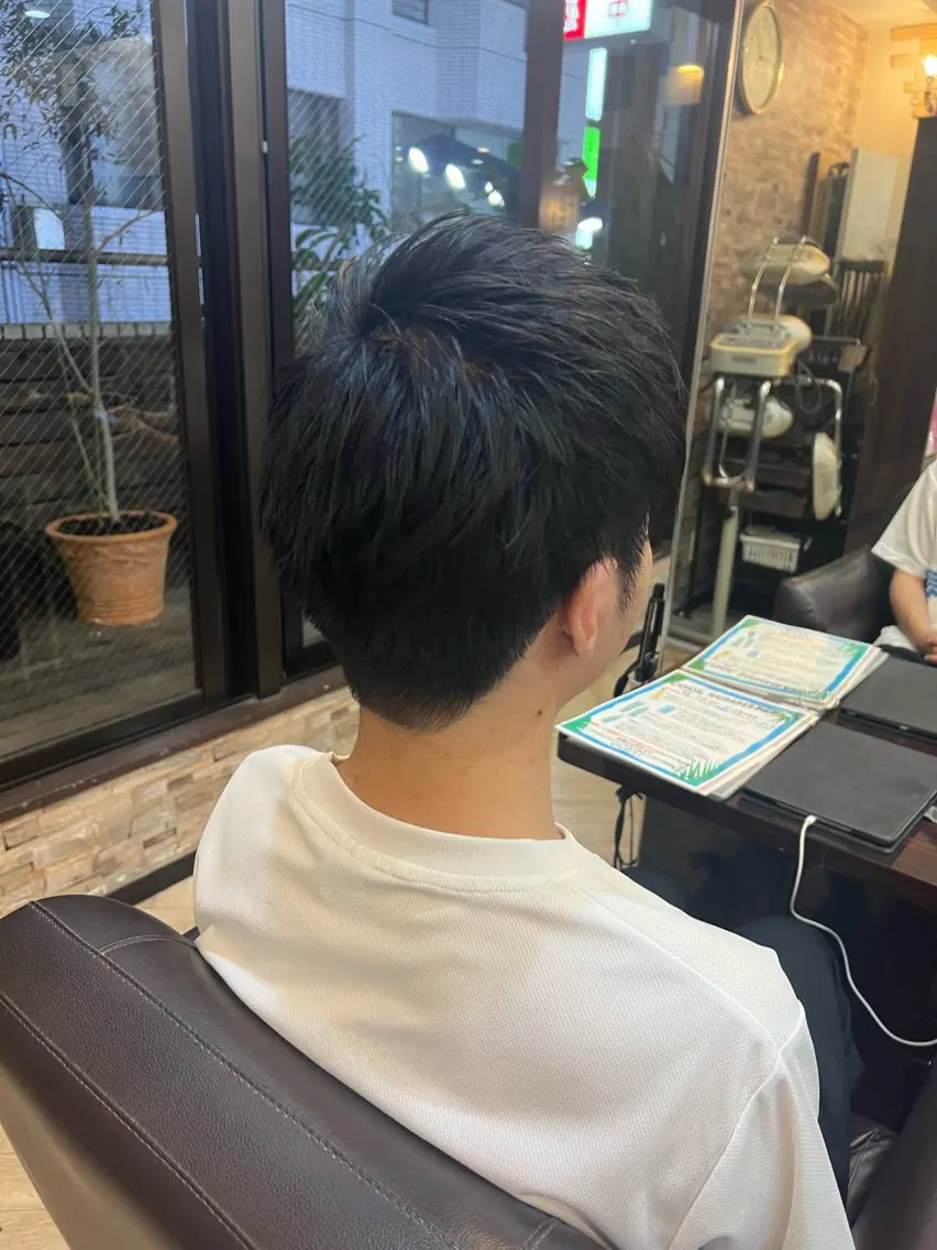 ショート メンズ シャローネ池袋 【れいな】のヘアスタイル