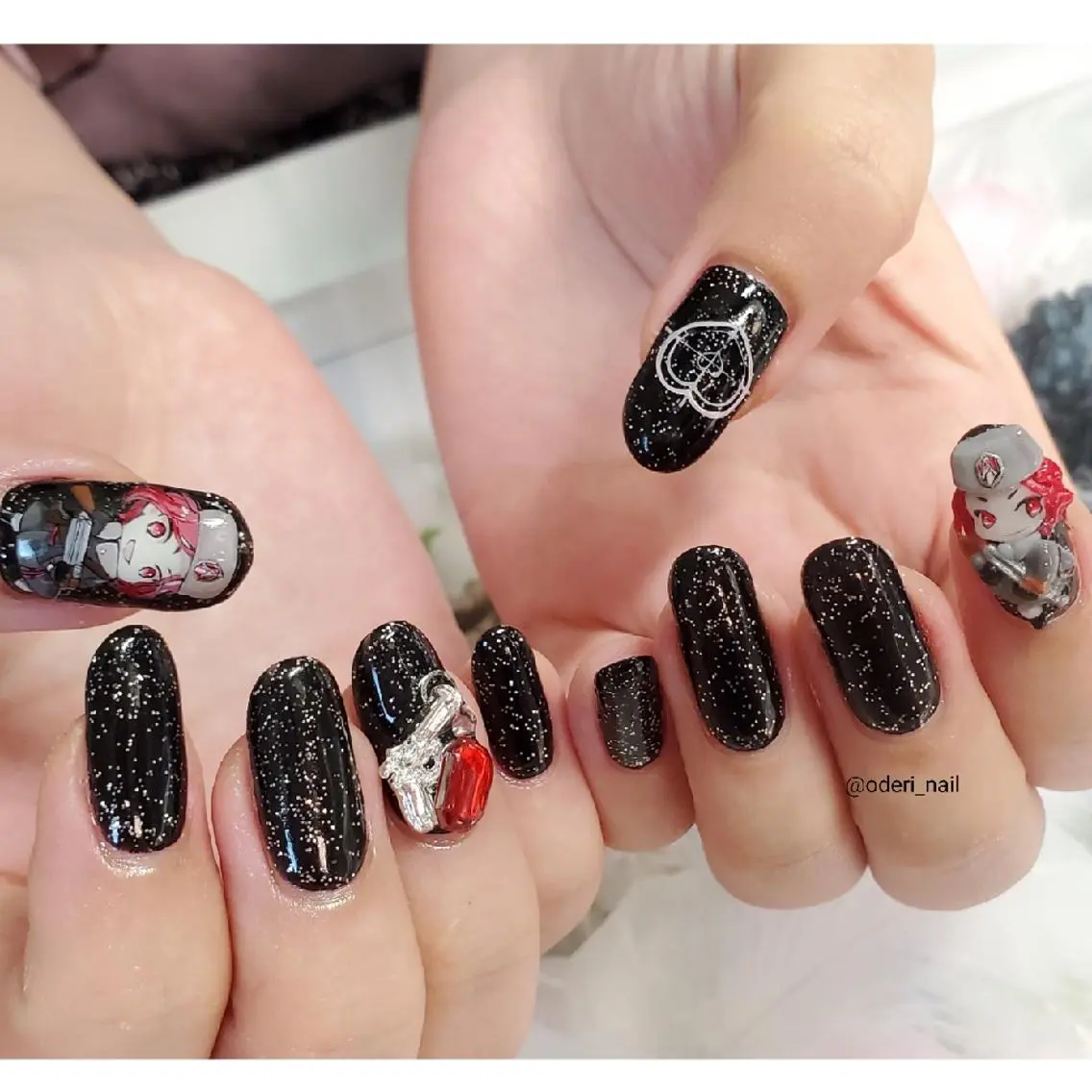 ネイル アートネイル ジェルネイル おで@ oderi_nailのネイルデザイン
