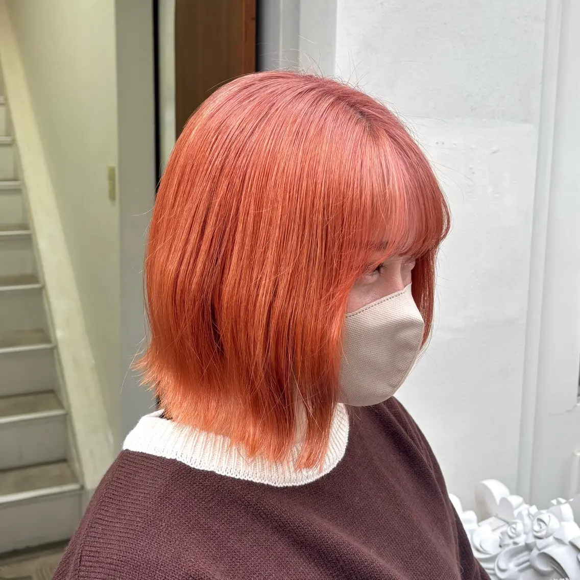 ショート ヘアカラー AI  メンズ/ レイヤーカットのヘアスタイル