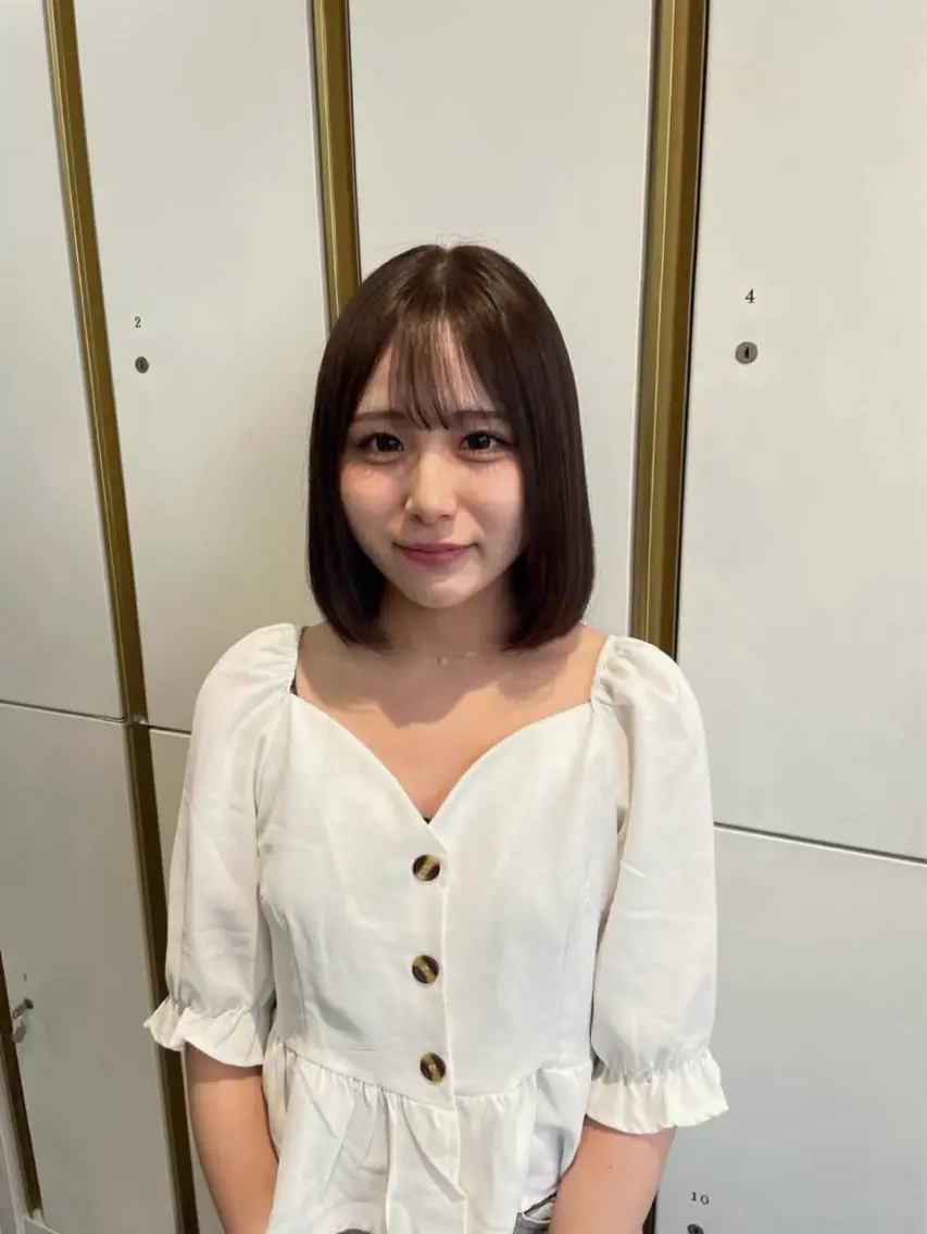 カラー ヘアカラー 海野 楓のヘアスタイル