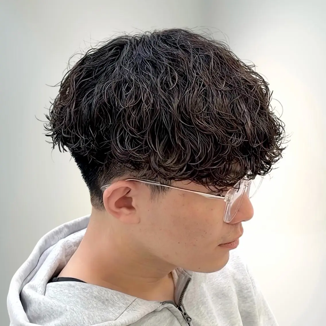 パーマ メンズ メンズパーマ 波巻きパーマ カット パーマ メンズパーマ/新宿/ サイカショウイチのヘアスタイル