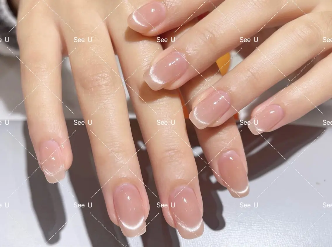 🌟 【ご新規様限定】 🌟初回ジェルオフ無料 マグネット ,全面or斜めorフレンチデザインマグネット🌸の写真